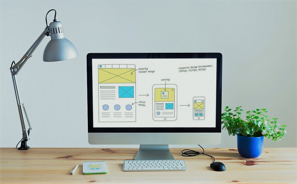 exemplo de layout responsivo adaptado para mobile; como montar loja virtual