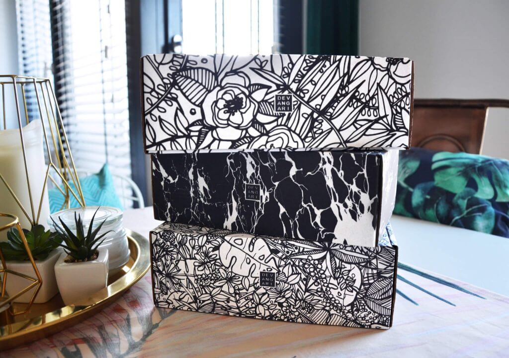 unboxing experience com caixas personalizadas