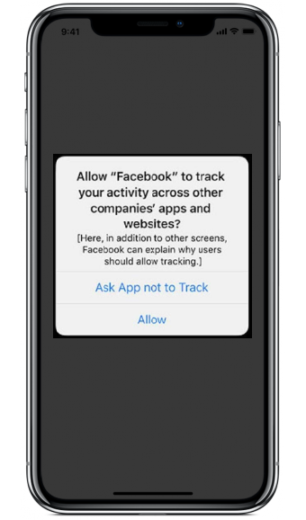 notificação da atualização ios 14