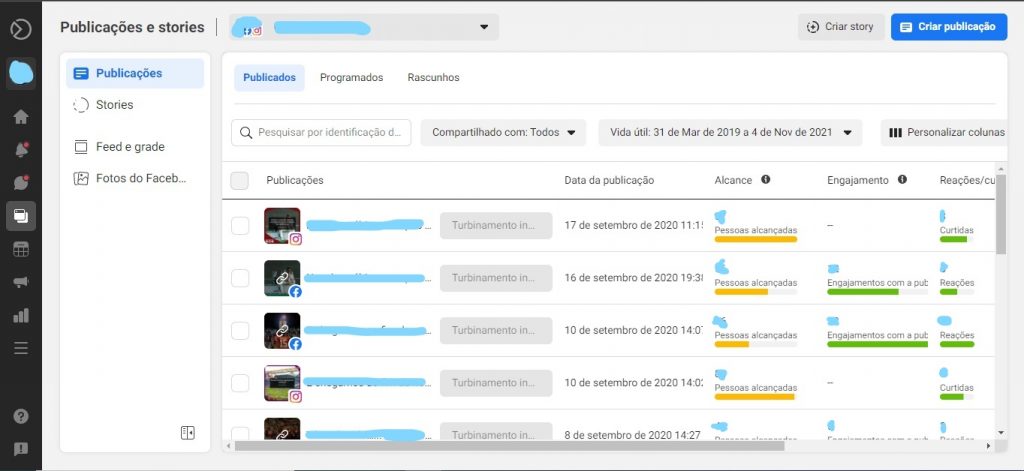como programar post no Instagram