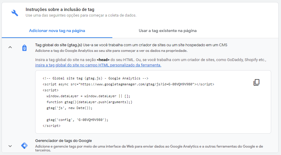 como configurar o google analytics